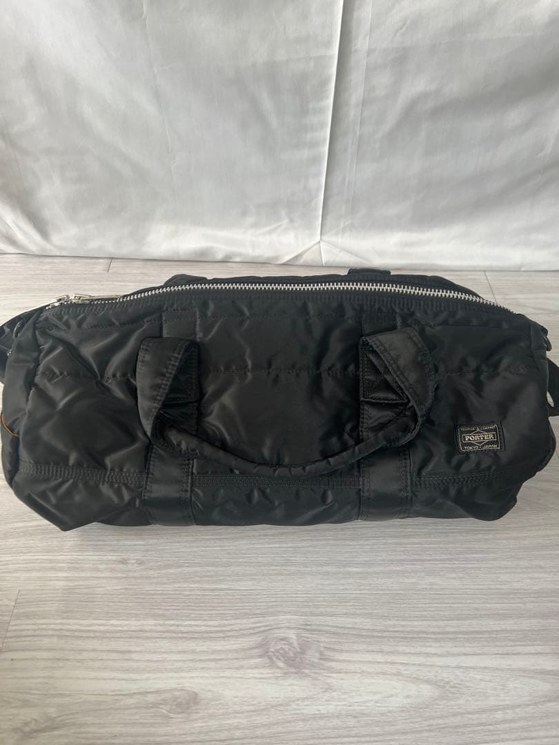 N*…様 【美品】PORTER タンカー2WAY ボストンバッグドラム