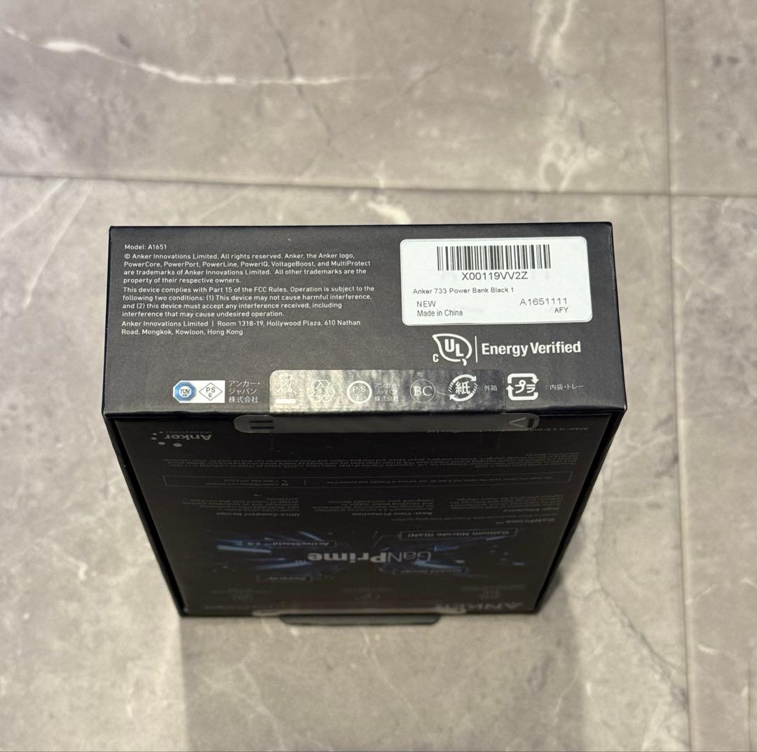 新品未開封★Anker 733 Power Bank