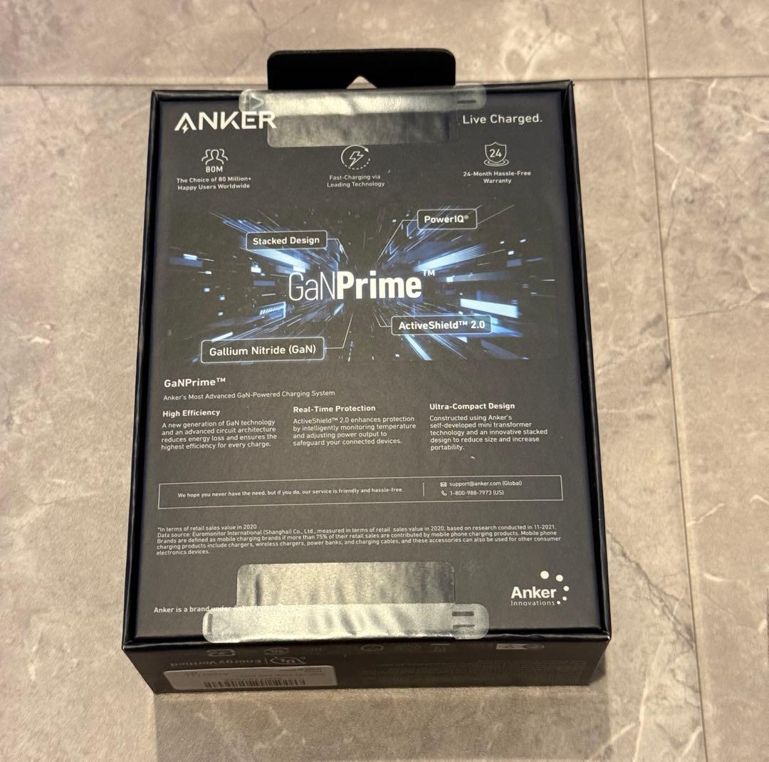 新品未開封★Anker 733 Power Bank