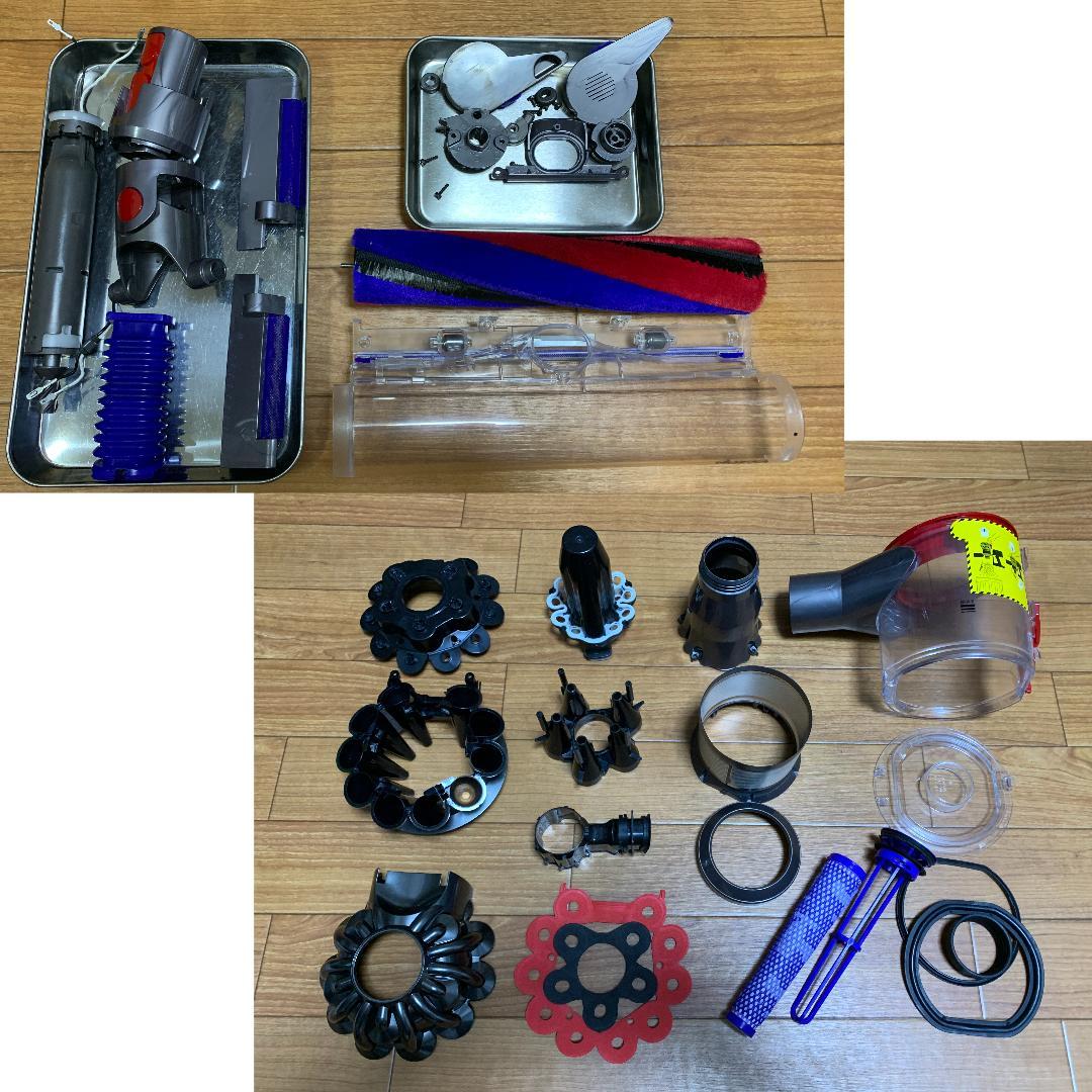 【美品 使用少】dyson V8 slim fluffy 【未使用】アクセサリ