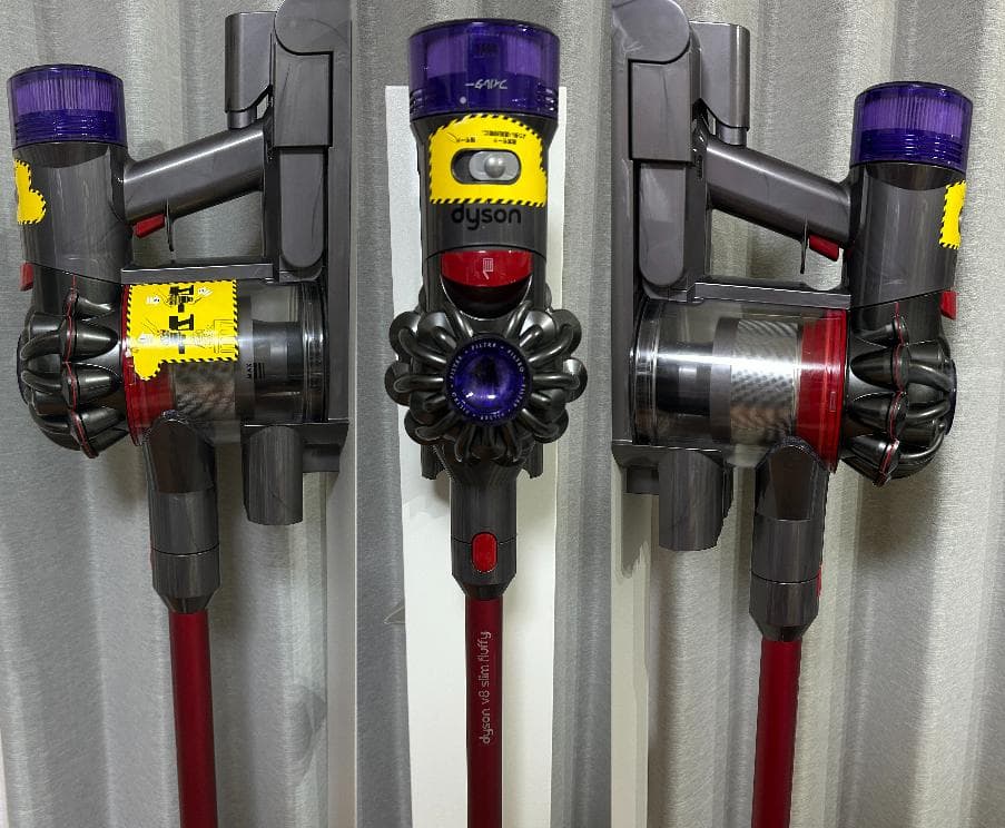 【美品 使用少】dyson V8 slim fluffy 【未使用】アクセサリ