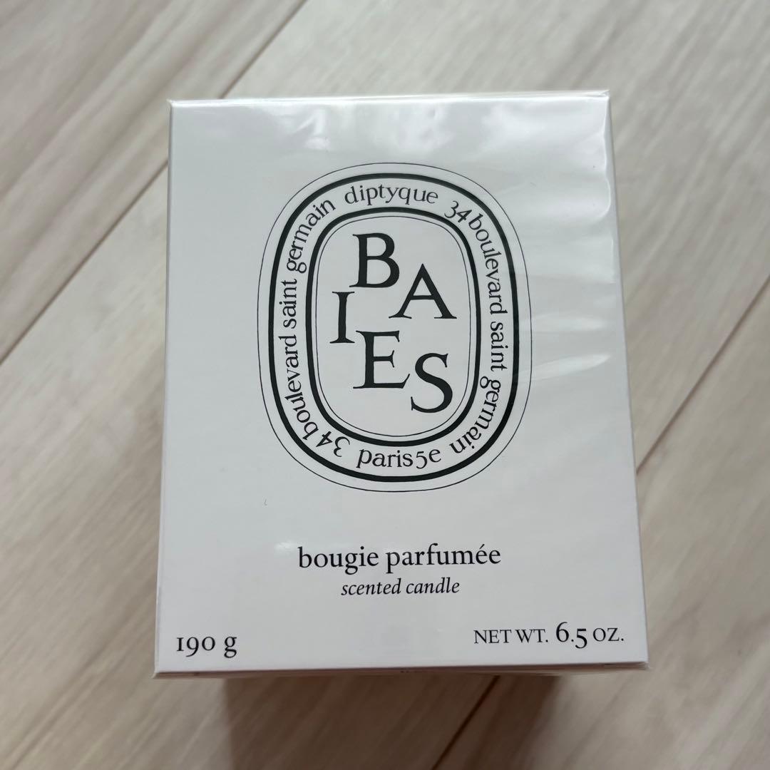 DIPTYQUE BAIES 香り付きキャンドル 190g