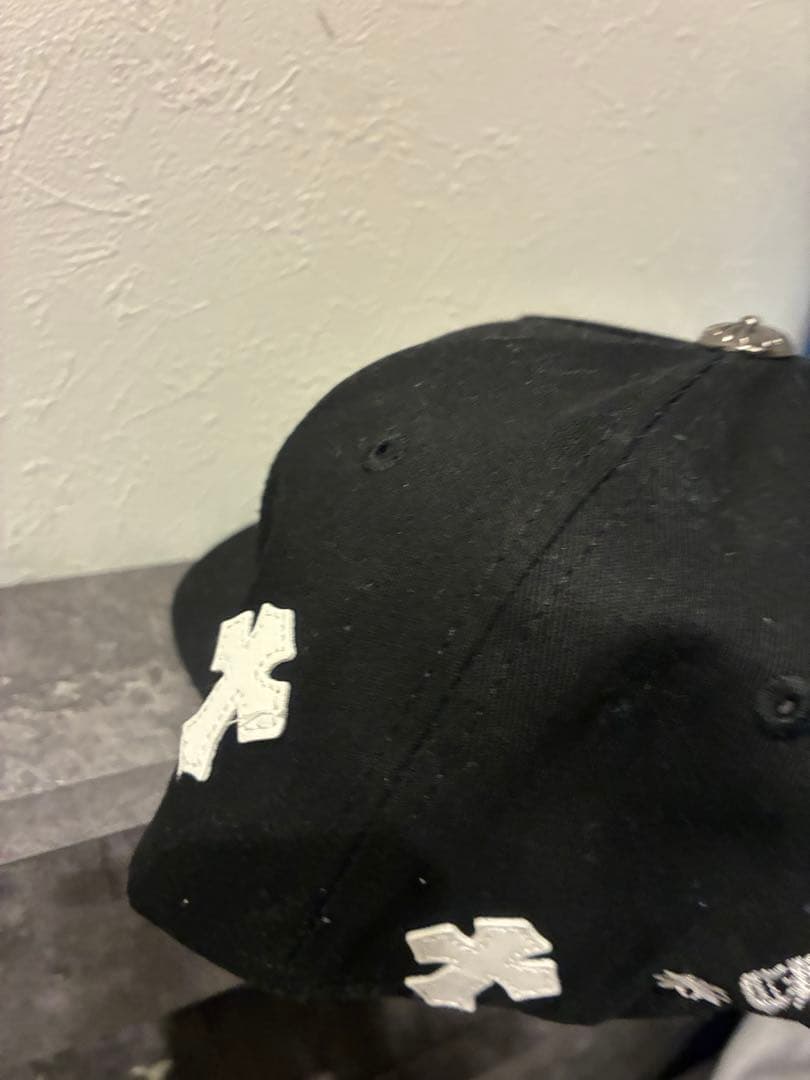 Chrome Hearts クロス刺繍 キャップ