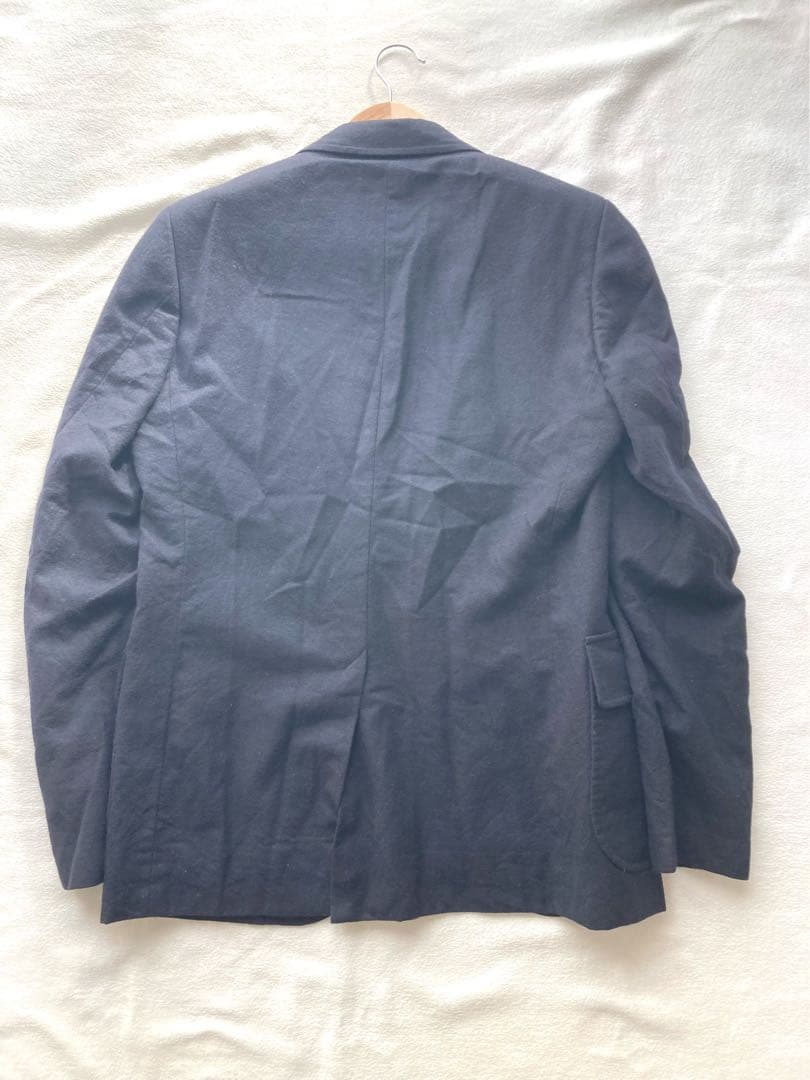 アイ・ジュンヤワタナベ×ブルックスブラザーズ　ウール縮絨　紺ブレ　ネイビー　S