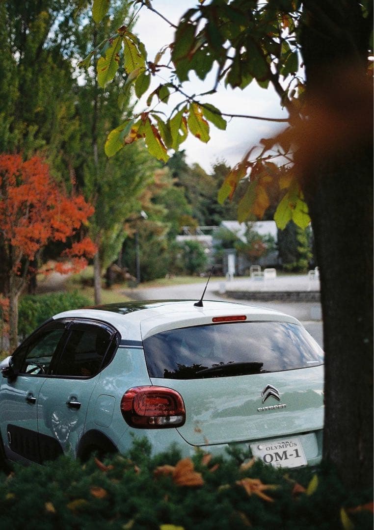 ★完動品＊美品＊初期保証付★OLYMPUS OM-1／f1.8レンズ★本革外装！