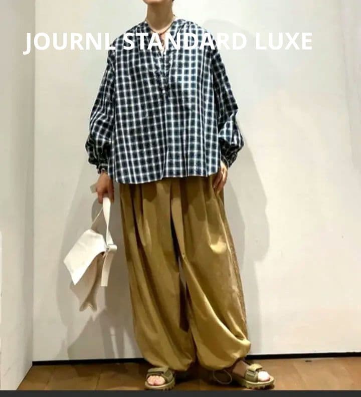 JOURNL STANDARD LUXE/ミリタリークロスタックワイドパンツ