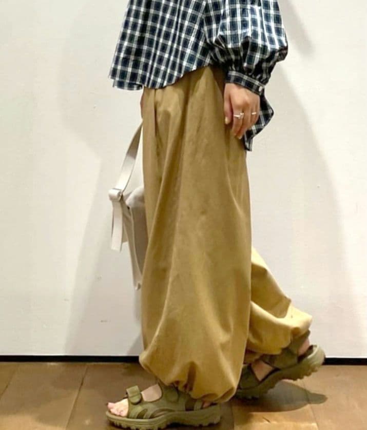 JOURNL STANDARD LUXE/ミリタリークロスタックワイドパンツ