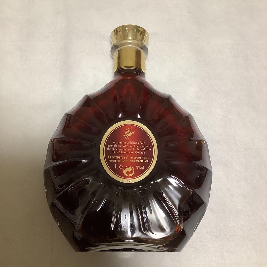 Rémy Martin XO Excellence 1L　金キャップ　箱付き