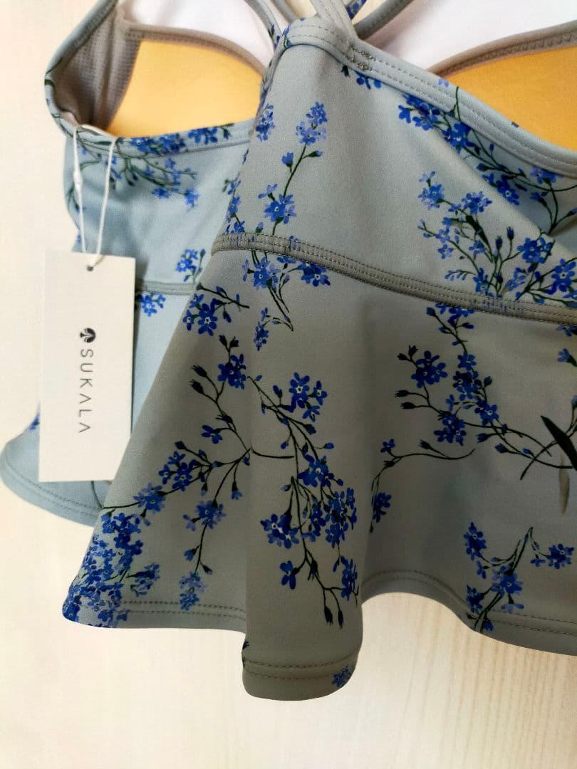 【24h以内発送可】新作ヨガウェア忘れな草Sサイズ