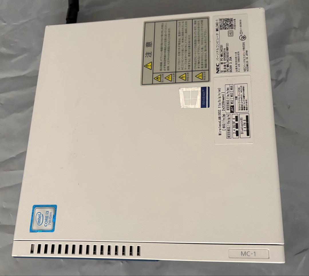 中古NEC MKL34C-1　WINDOWS 11認証済