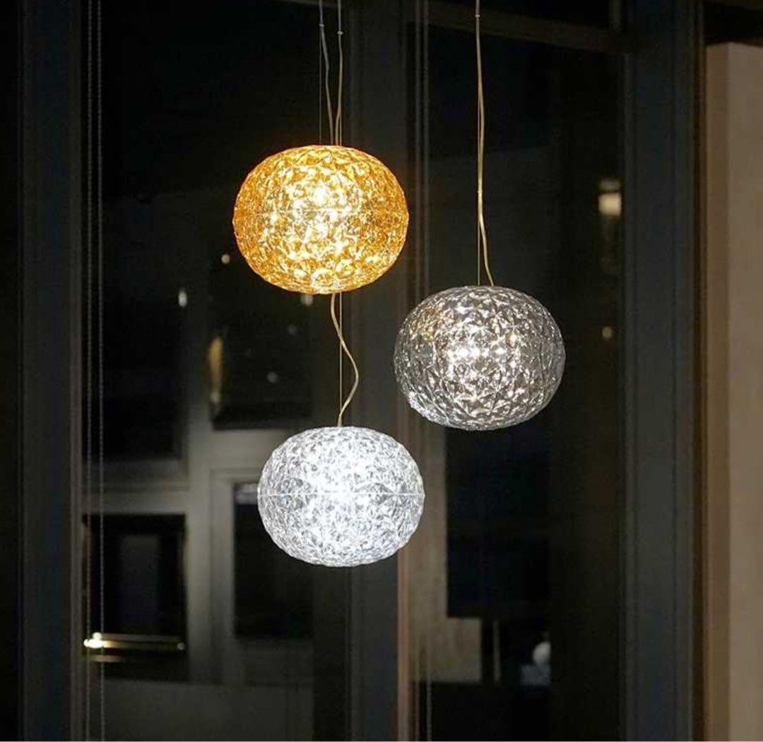 訳あり Kartell　プラネット ペンダントライト クリスタル