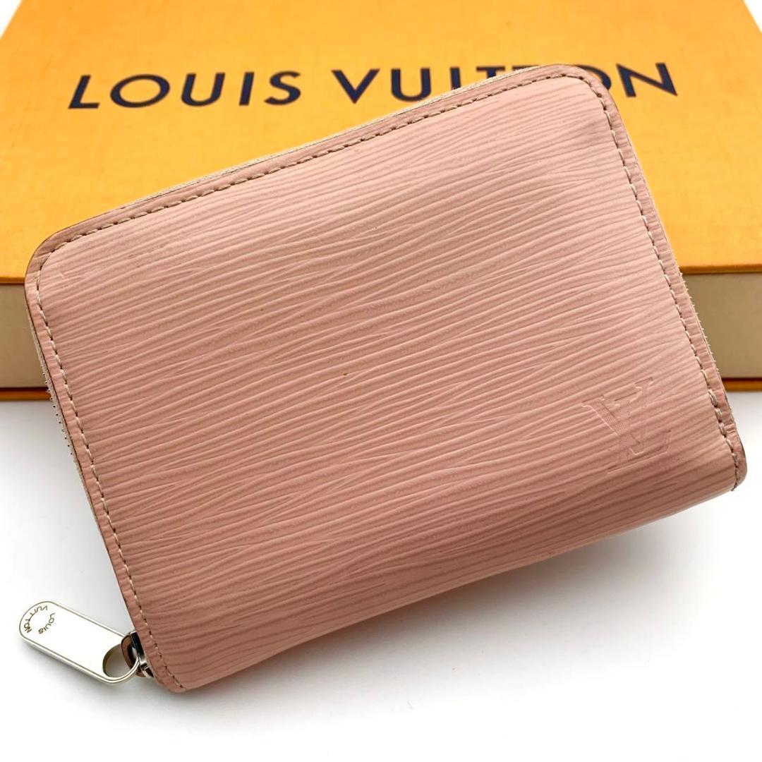 ルイヴィトン ジッピーパース 財布 ケース コンパクト エピ ピンク