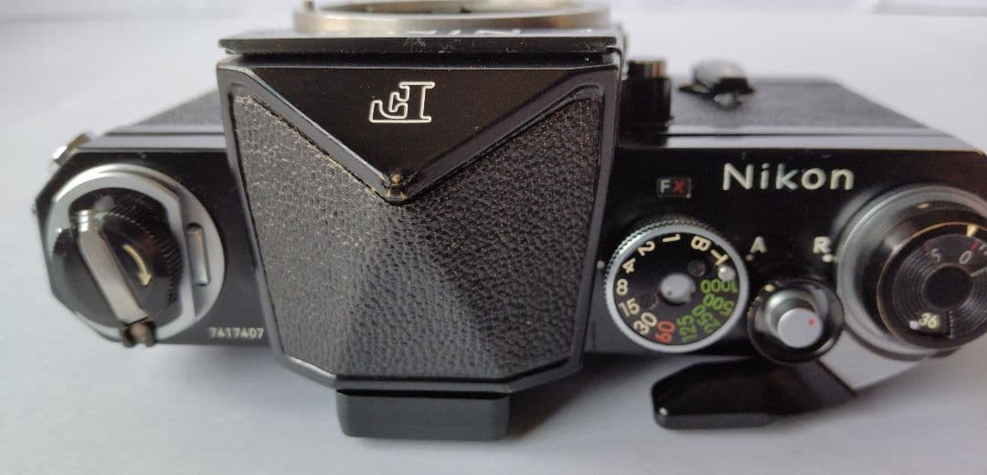 NIKON ニューF 741万台ブラック　黒　F36モードラ対応ボディ