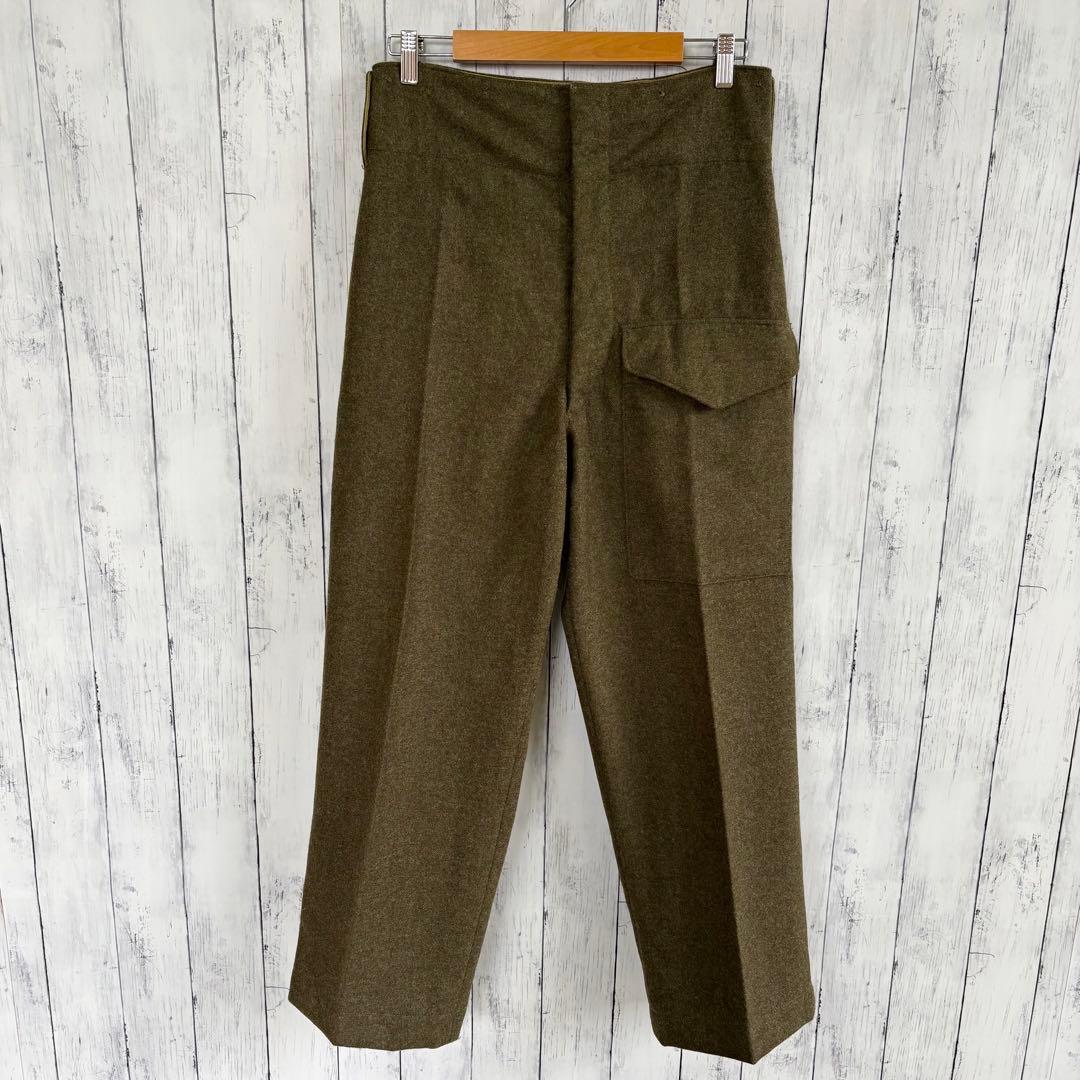 50s カナダ軍 ウールパンツ コンバットパンツ ミリタリーパンツ スラックス