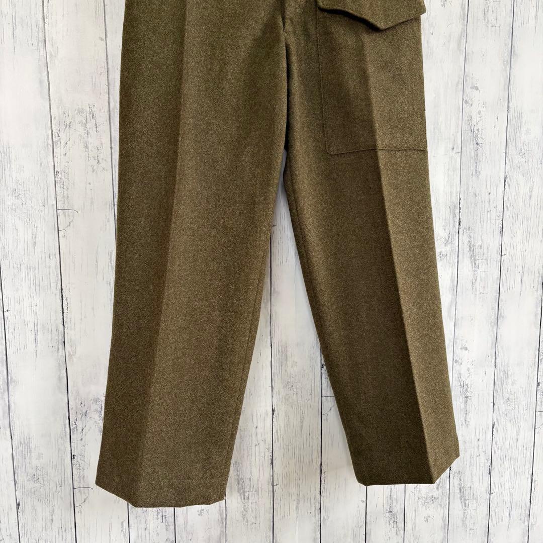 50s カナダ軍 ウールパンツ コンバットパンツ ミリタリーパンツ スラックス