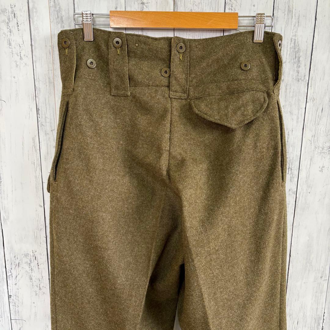 50s カナダ軍 ウールパンツ コンバットパンツ ミリタリーパンツ スラックス
