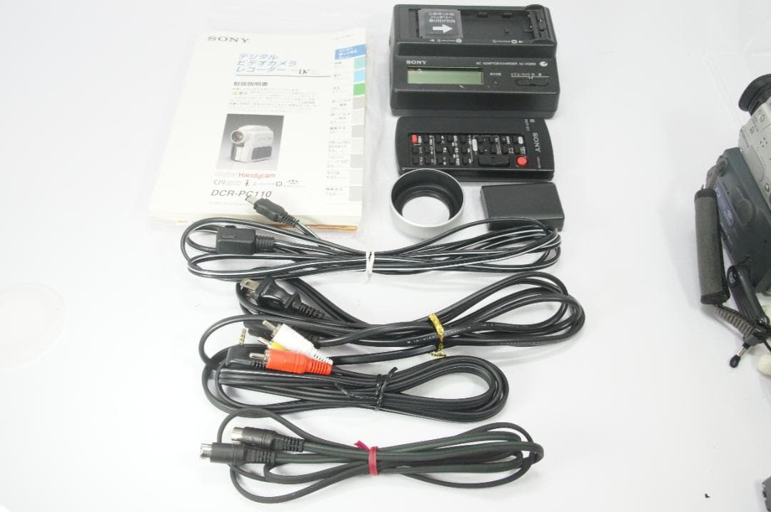 【動作品】 SONY MiniDV ビデオカメラ DCR-PC110 ダビング