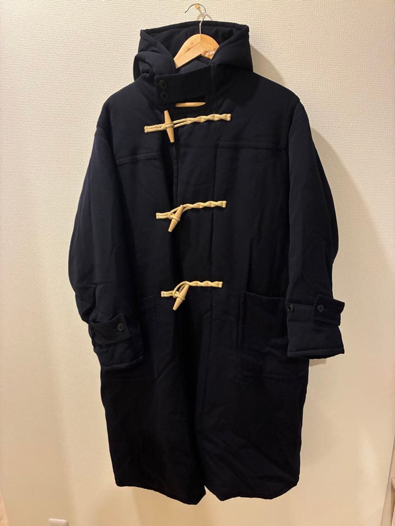 COMOLI コモリ ウール中綿ダッフルコート size1