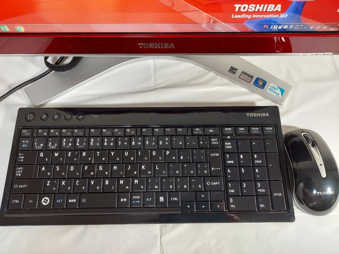 ★東芝dynabook【美品】21.5型　液晶一体型 ◎純正KEYボード＆マウス
