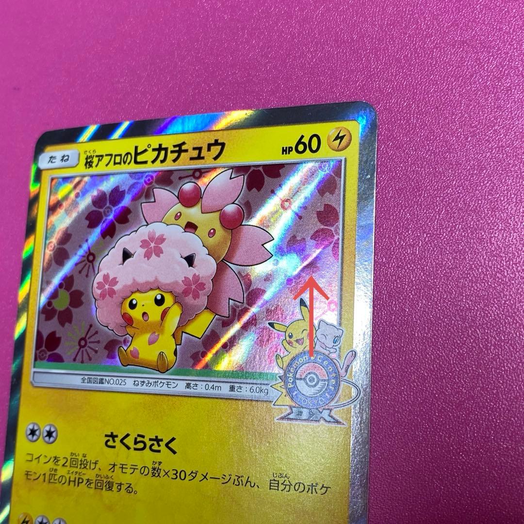 y*8様 桜アフロのピカチュウ：ポケモンセンタートウキョーDX オープン記念 に