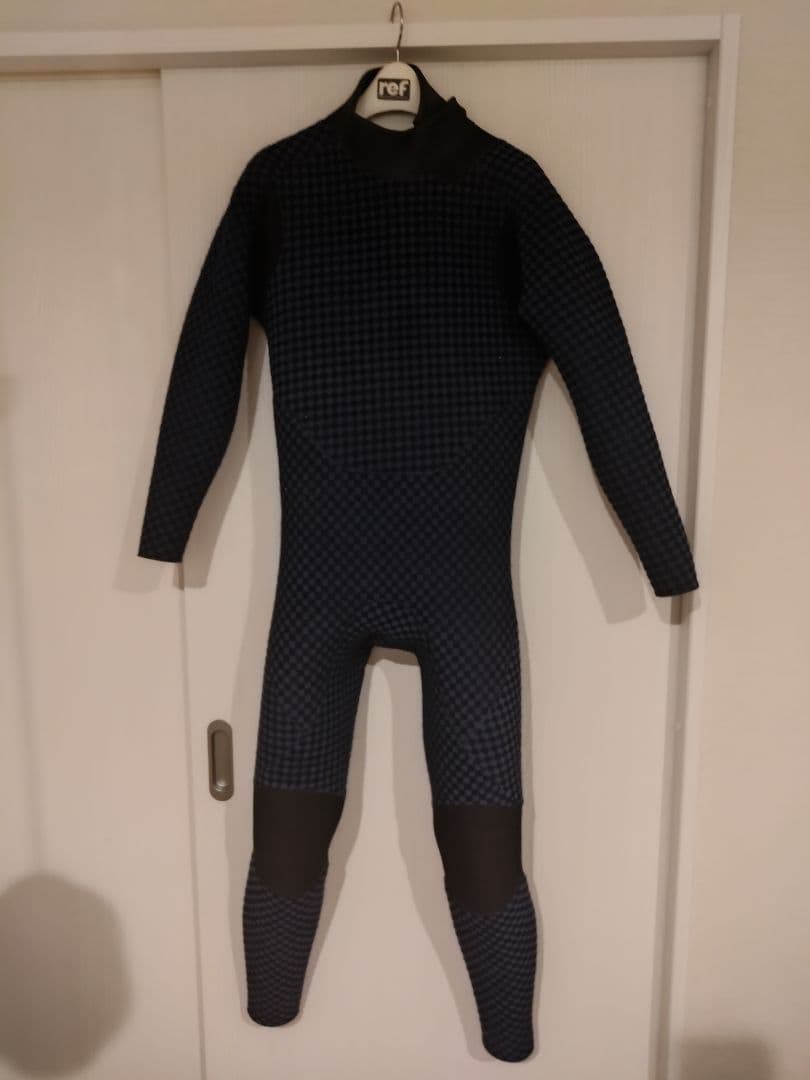 RASH ブラック セミドライ ウェットスーツL／XL