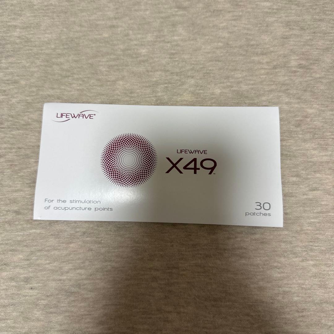 【新品未使用 】未開封 LIFE WAVE X49 パッチ 30枚入り