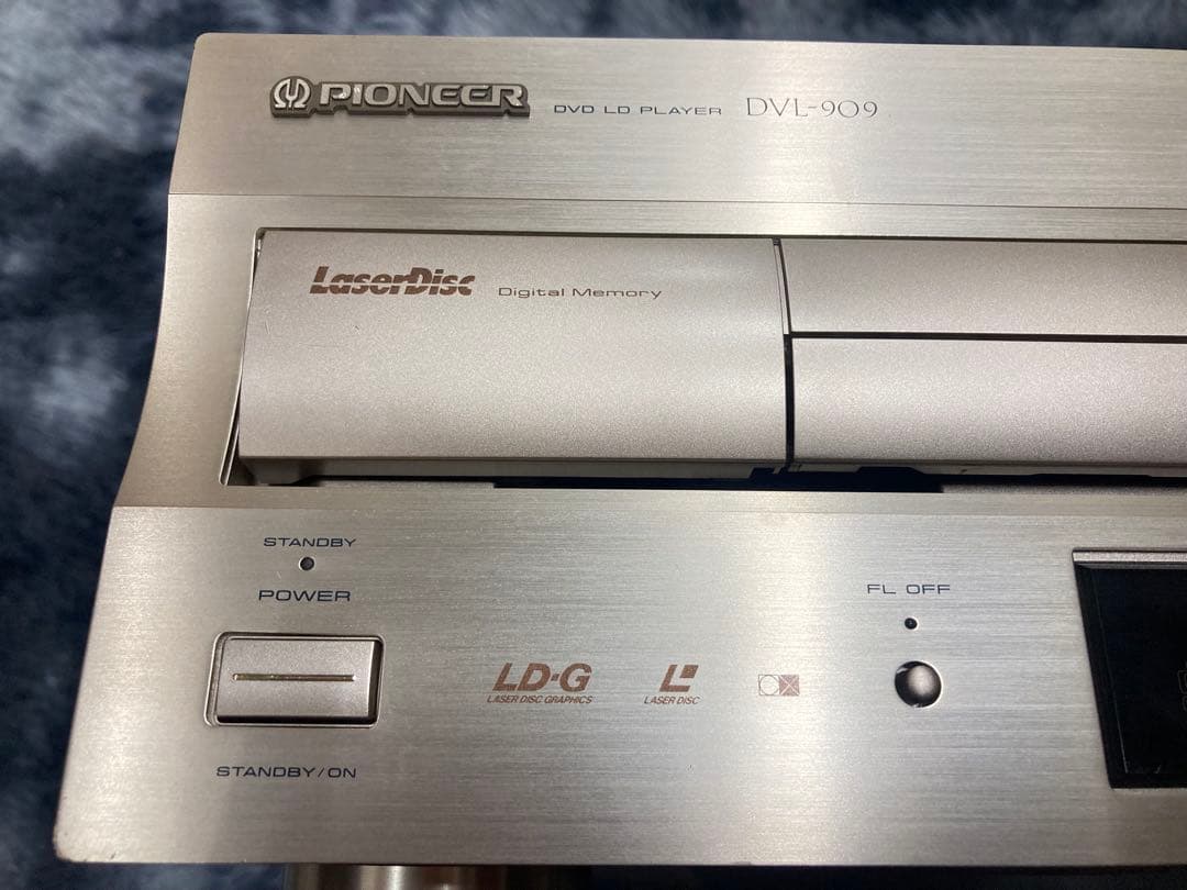 L)パイオニア DVL-909 LDレコーダー 希少品 本体　動作未確認