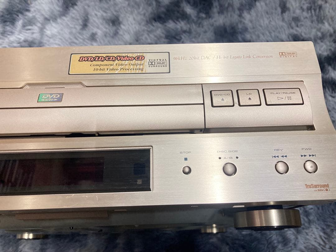 L)パイオニア DVL-909 LDレコーダー 希少品 本体　動作未確認