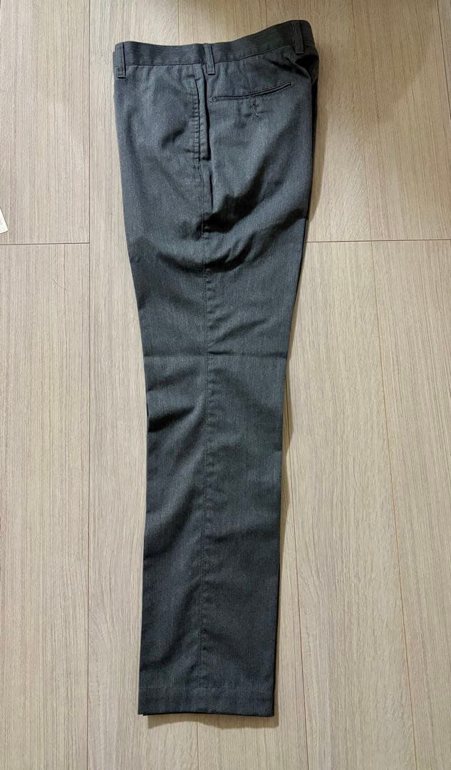 バーンストーマー　1001P ノープリーツドレスチノ　グレー　Lサイズ