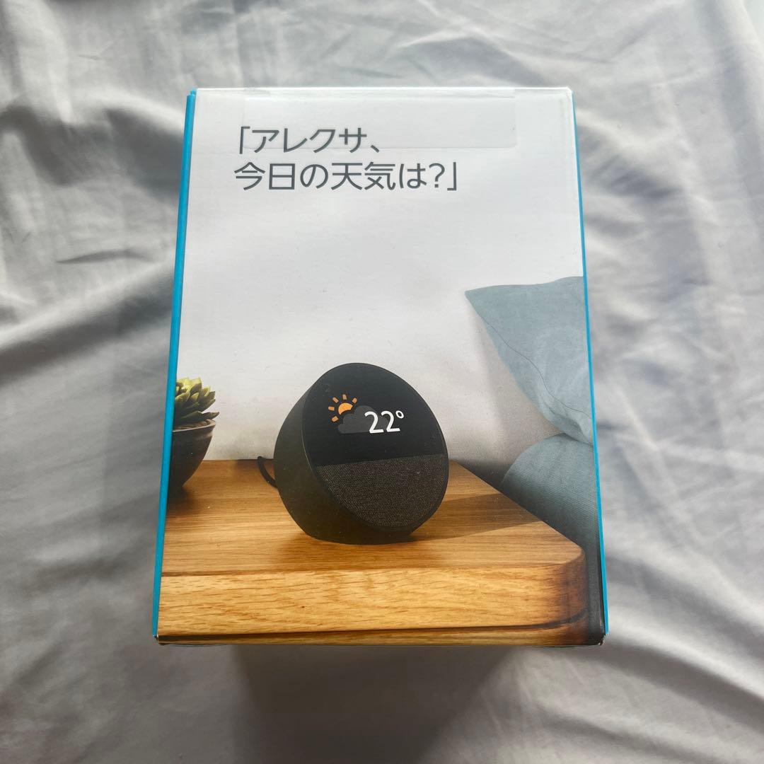 【未開封新品】Echo Spot ブラック