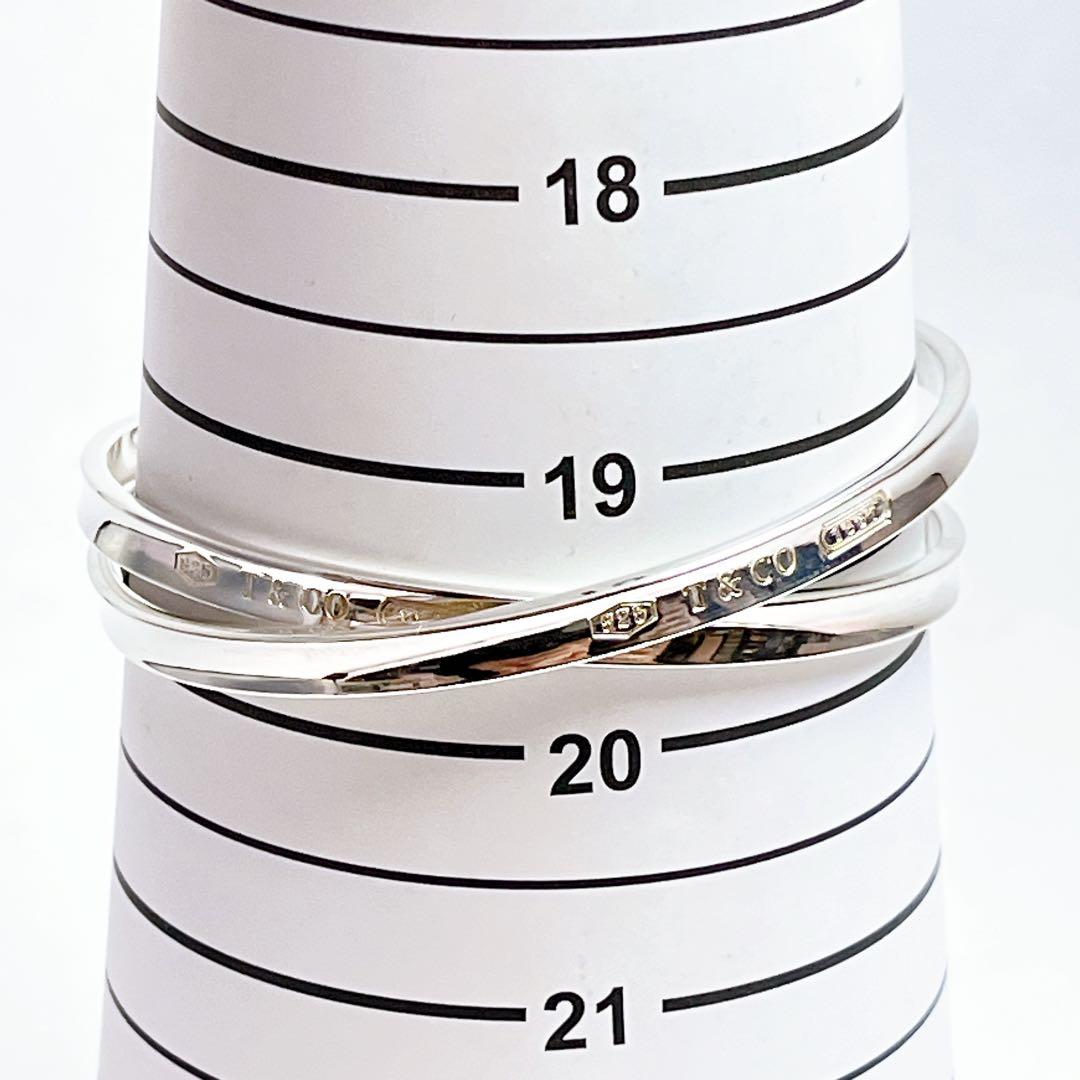 ティファニー　1837 インターロッキング　ダブルサークル　バングル　925