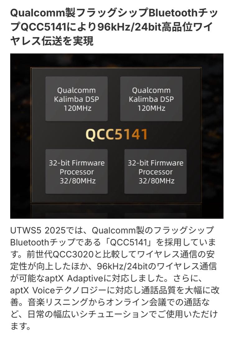 FIO UTWS5 2025 2PIN(2ピン)