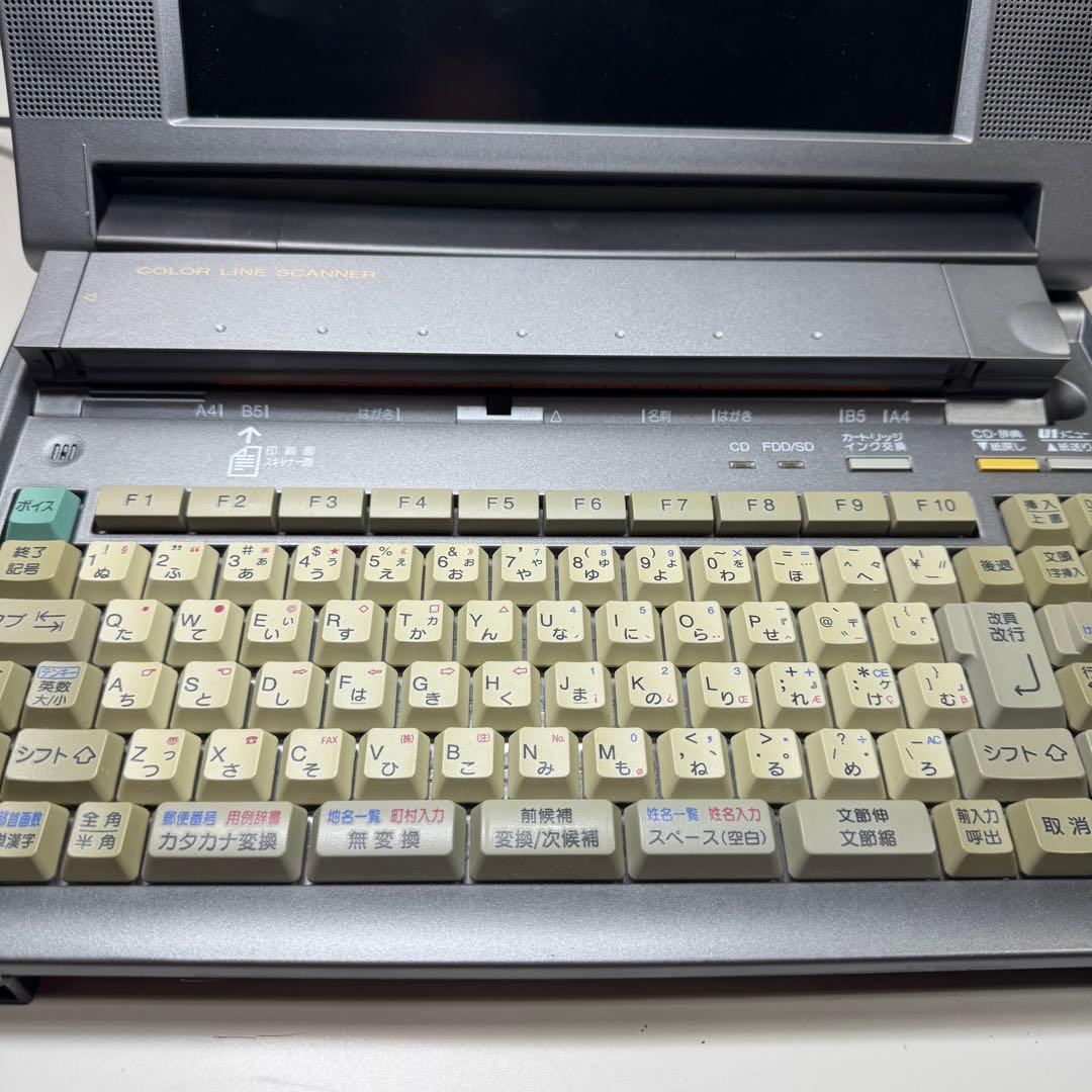 ガ*ラ様 Panasonic ワープロ FW-U1CSD500 ケース付き 訳あ