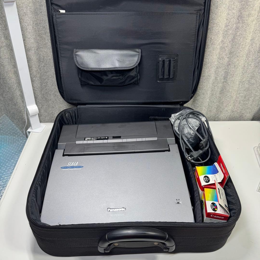 ガ*ラ様 Panasonic ワープロ FW-U1CSD500 ケース付き 訳あ