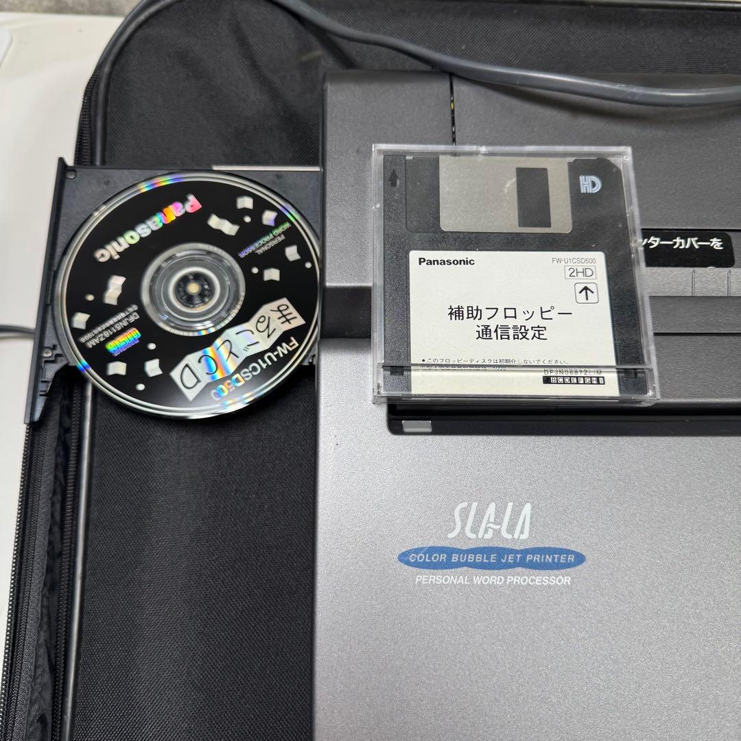 ガ*ラ様 Panasonic ワープロ FW-U1CSD500 ケース付き 訳あ