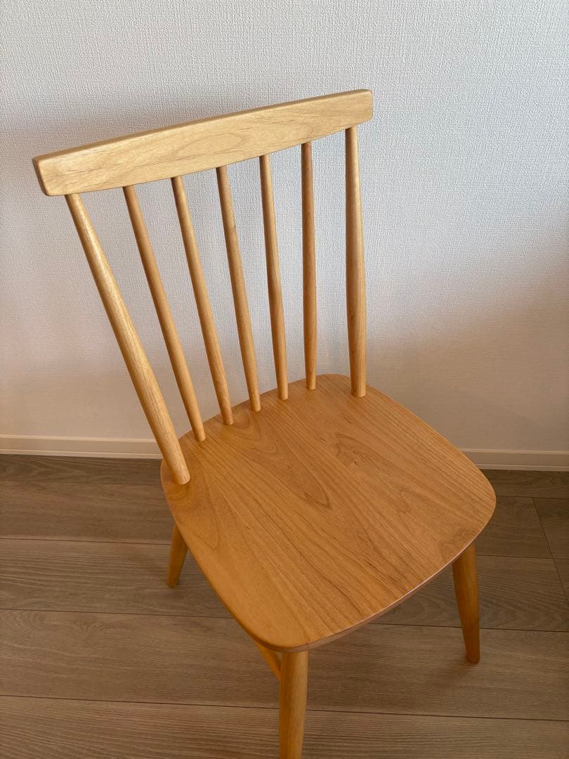 モモナチュラル/ダイニングチェア/アルダー材