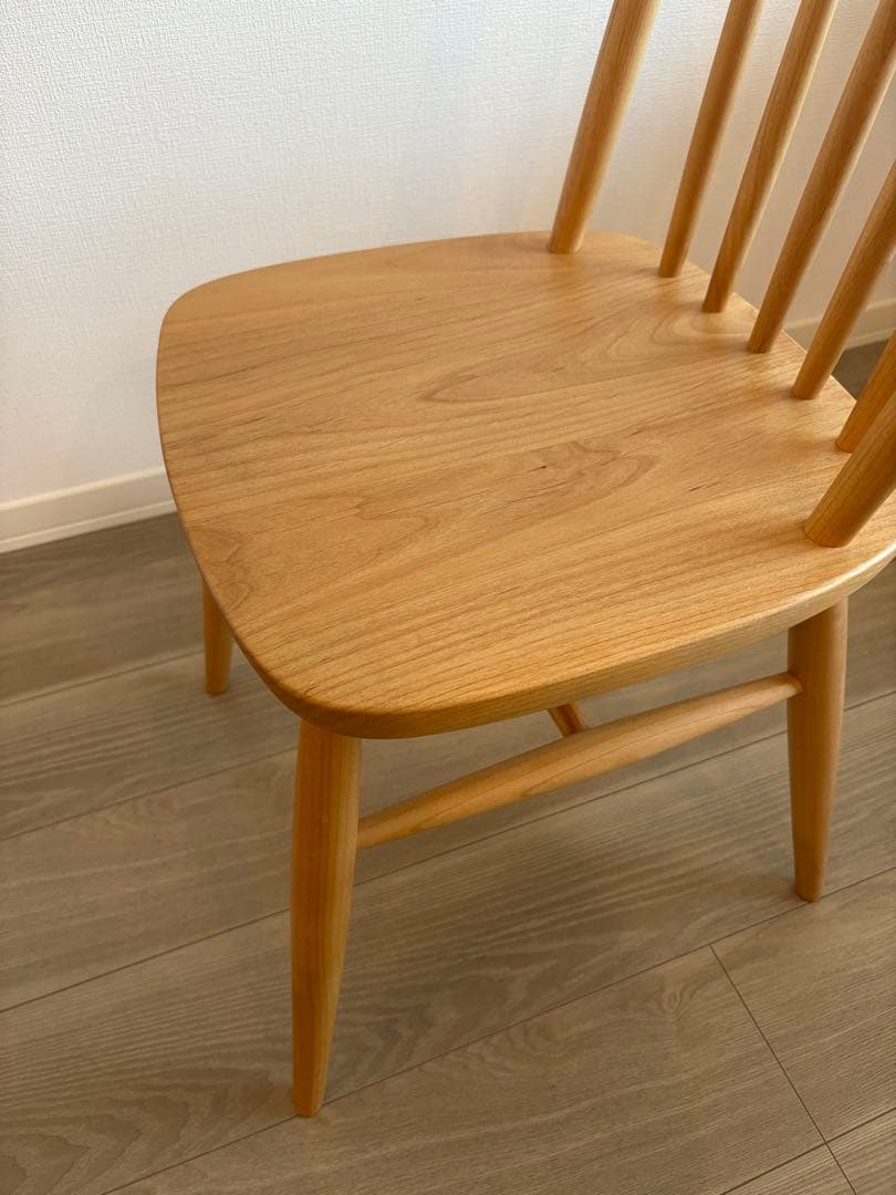 モモナチュラル/ダイニングチェア/アルダー材