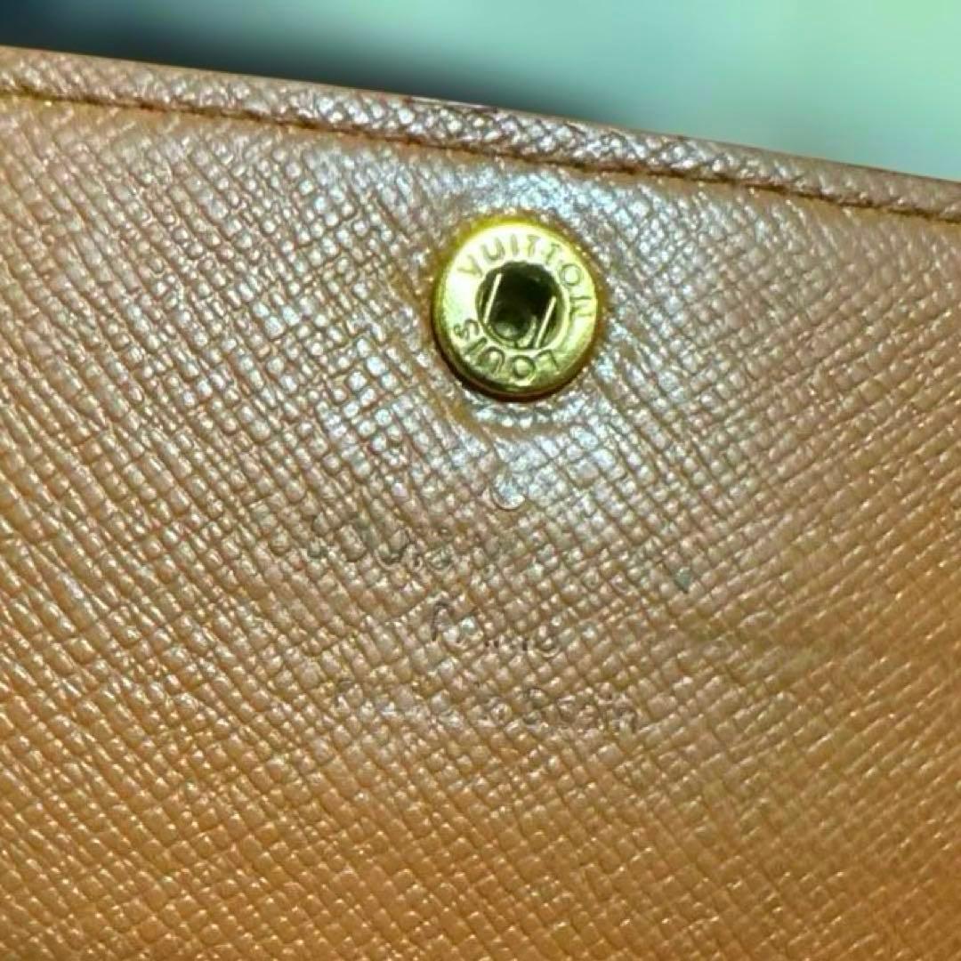 ⑥☆外観美品/優良品☆カード2枚タイプ♪サラ長財布