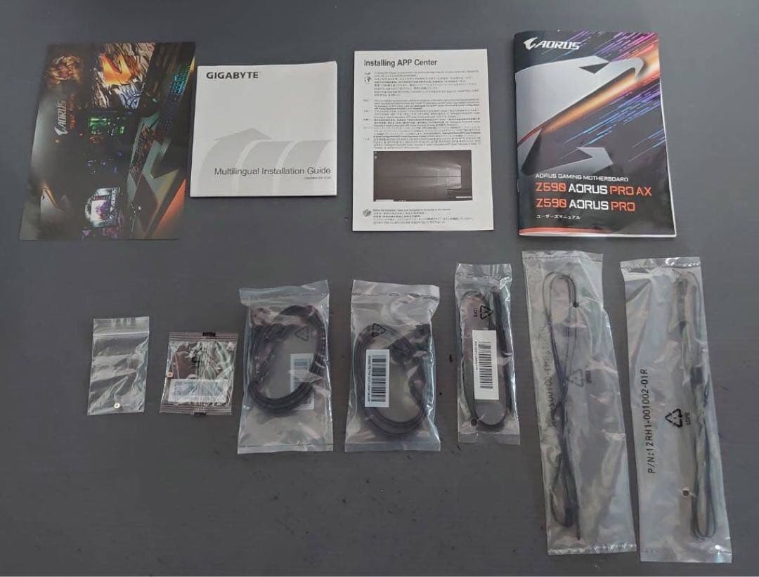 GIGABYTE マザーボード Z590 AORUS PRO AX(動作未確認)