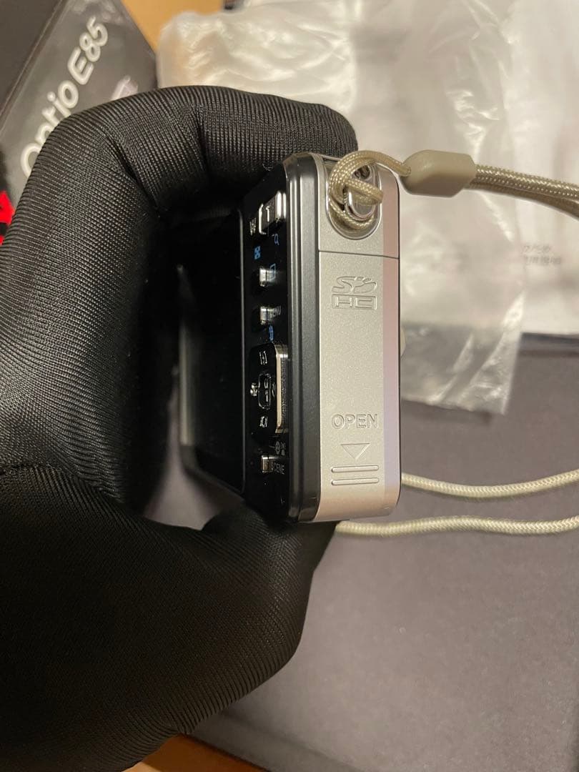 PENTAX Optio E85 12.1メガピクセル【ほぼ未使用　 １回のみ】