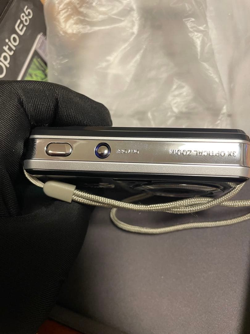 PENTAX Optio E85 12.1メガピクセル【ほぼ未使用　 １回のみ】