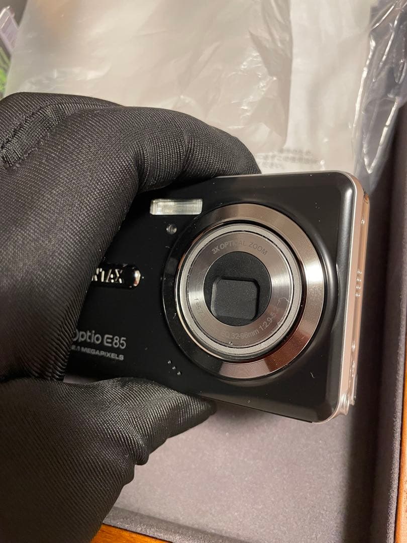 PENTAX Optio E85 12.1メガピクセル【ほぼ未使用　 １回のみ】