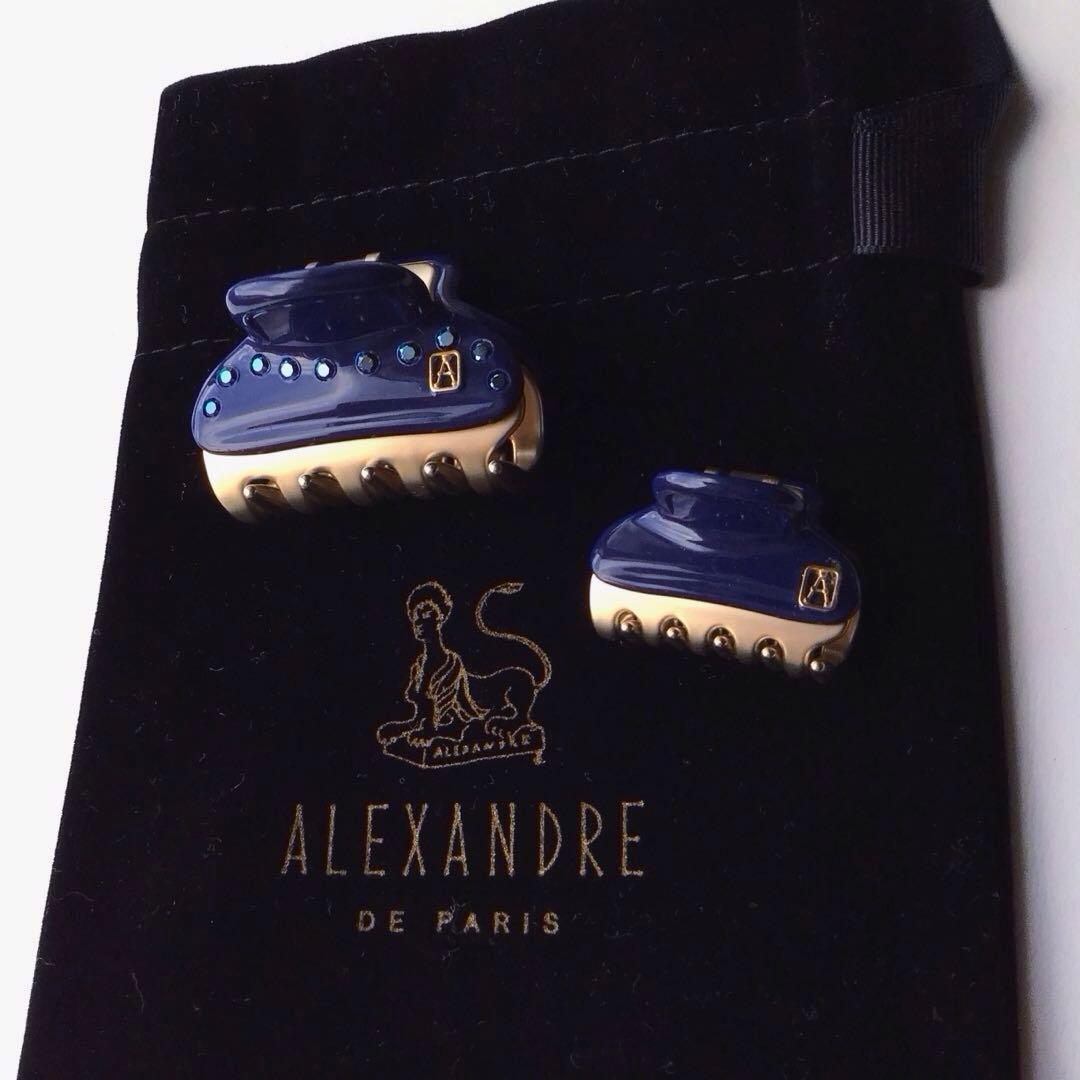 極美品 アレクサンドル ドゥ パリ VENDOME クリップ２個セット