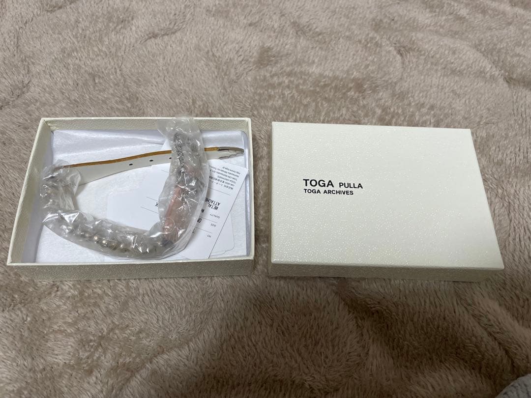 新品未使用　TOGA PULLA メタルバングル