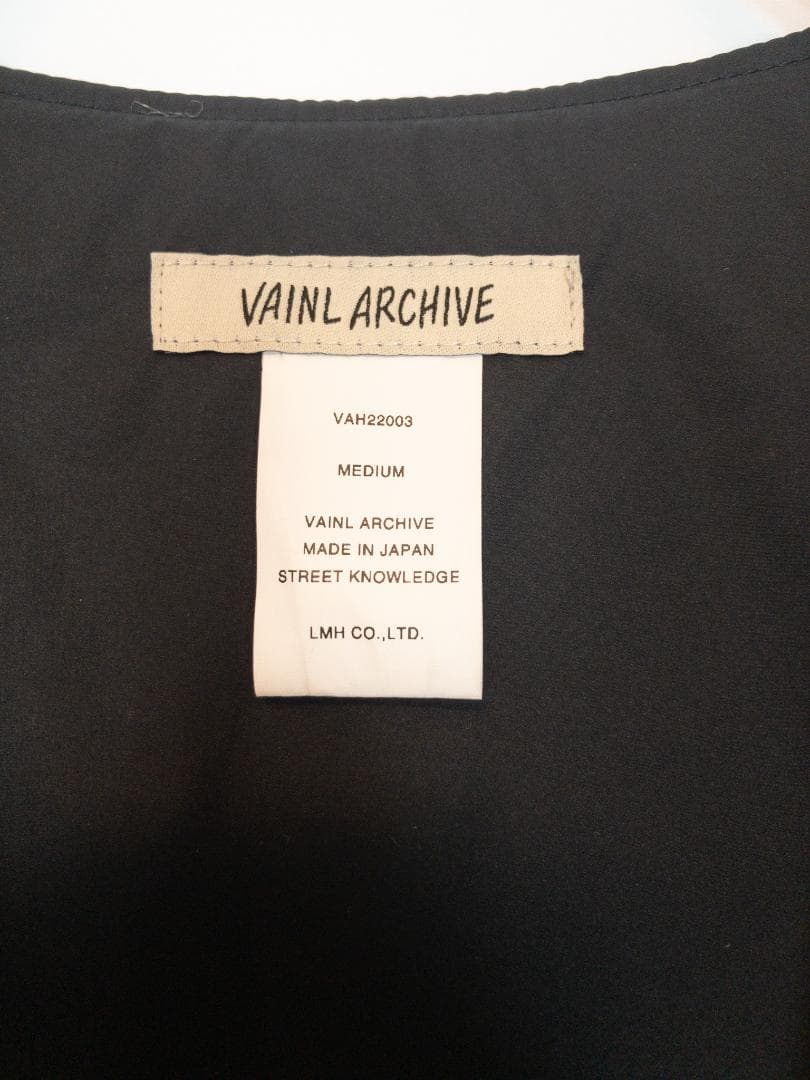22SS | Vainl Archive ベスト GRAB-V