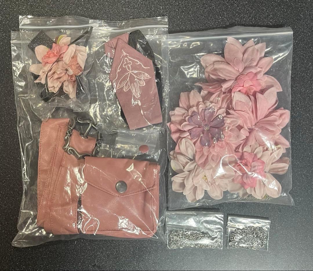 軍服ロリータ　軍ロリ　桜　ピンク　黒　Belchic ケープ　ワンピース