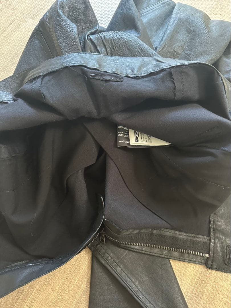 専用BACKLASH ラムレザーサルエルパンツ