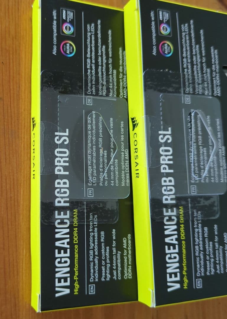 CORSAIR RGB PRO 32GB DDR4 3200MHz 2点セット