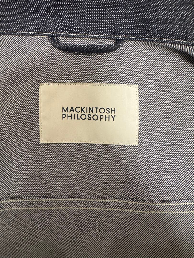 MACKINTOSH PHILOSOPHY ポリエステルデニム ワークジャケット