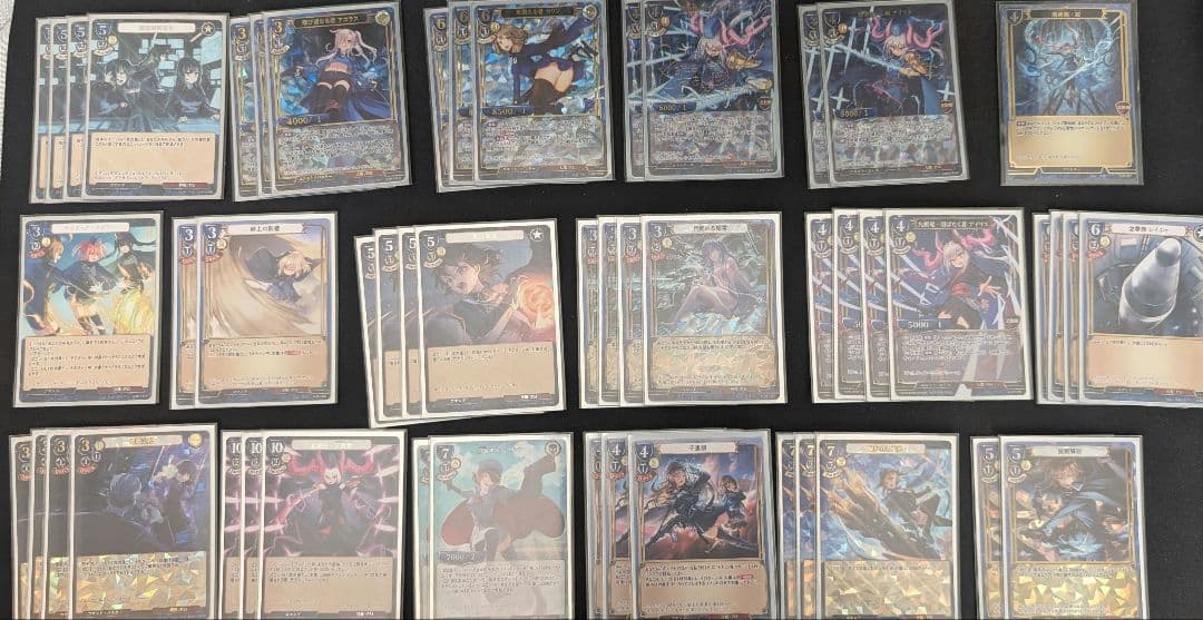 ビルディバイド　アイリス魂絶砲・蛟デッキ　パーツ付き　限定プロモ　サイン入りあり